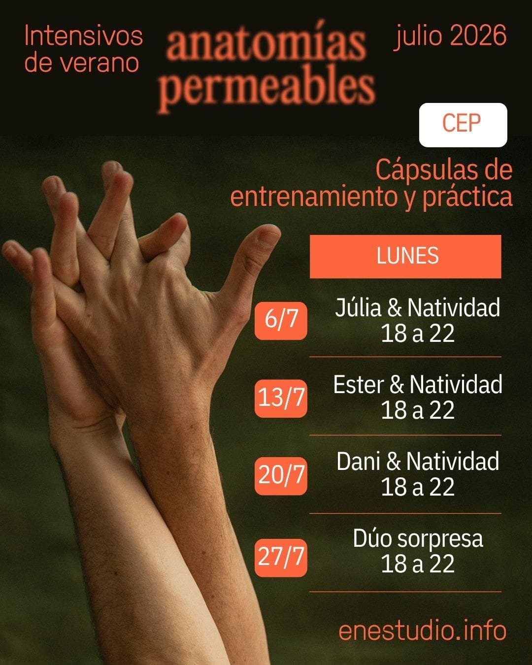 Cápsulas de entrenamiento y práctica